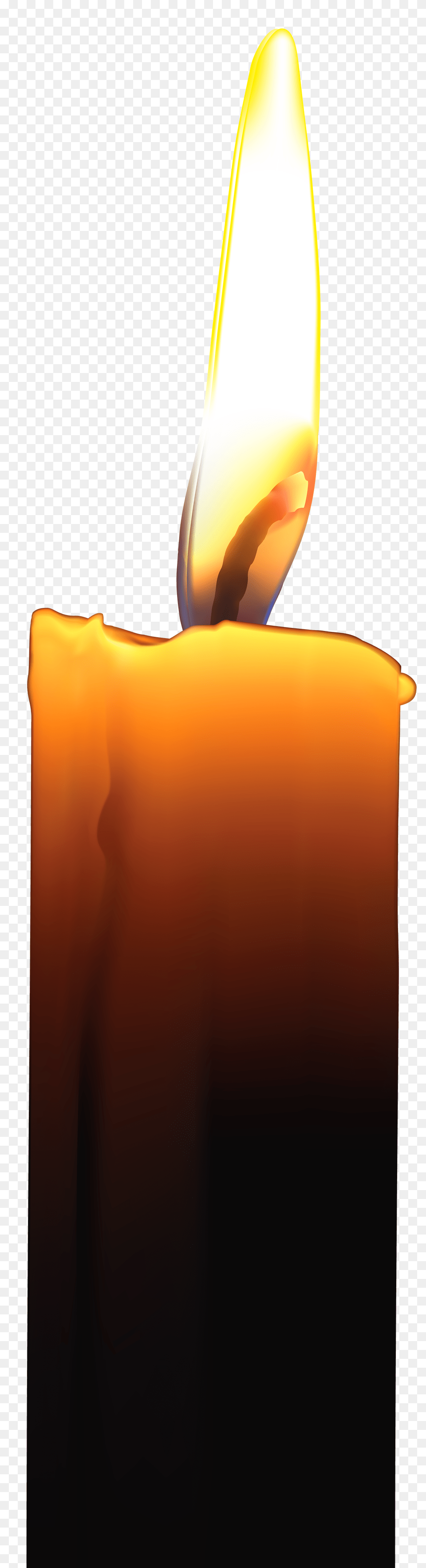 Memorial Candle Clip Art Image, Fire, Flame Free Transparent Png