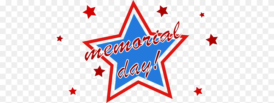 Memorial Day Clip Art, Star Symbol, Symbol, Dynamite, Weapon Png Image