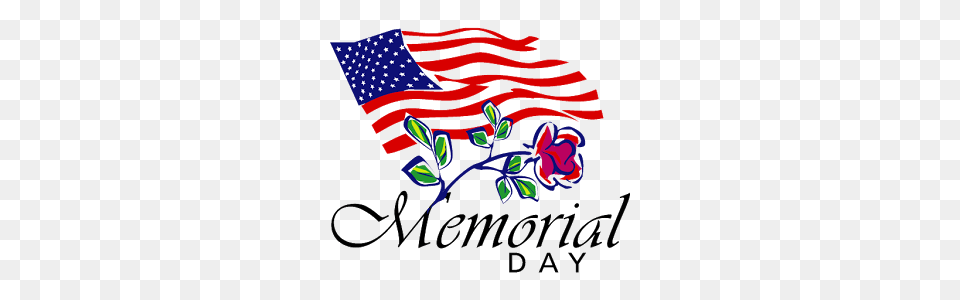 Memorial Day Clipart, American Flag, Flag Png Image