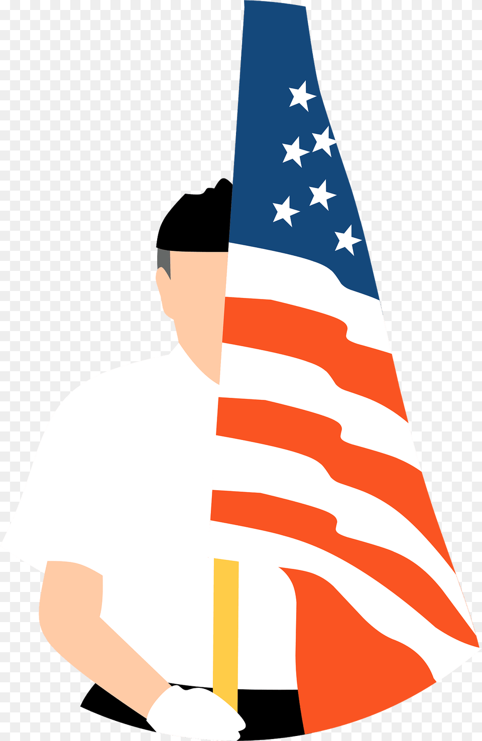 Memorial Day Clipart, American Flag, Flag Free Transparent Png