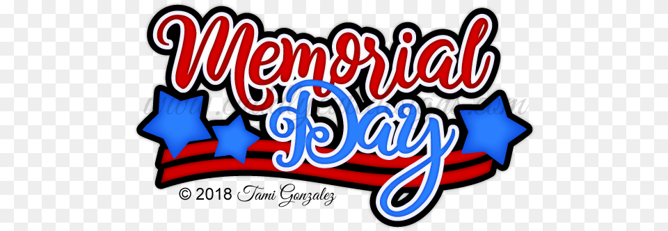 Memorial Day Title Clip Art, Logo, Dynamite, Weapon, Text Free Png