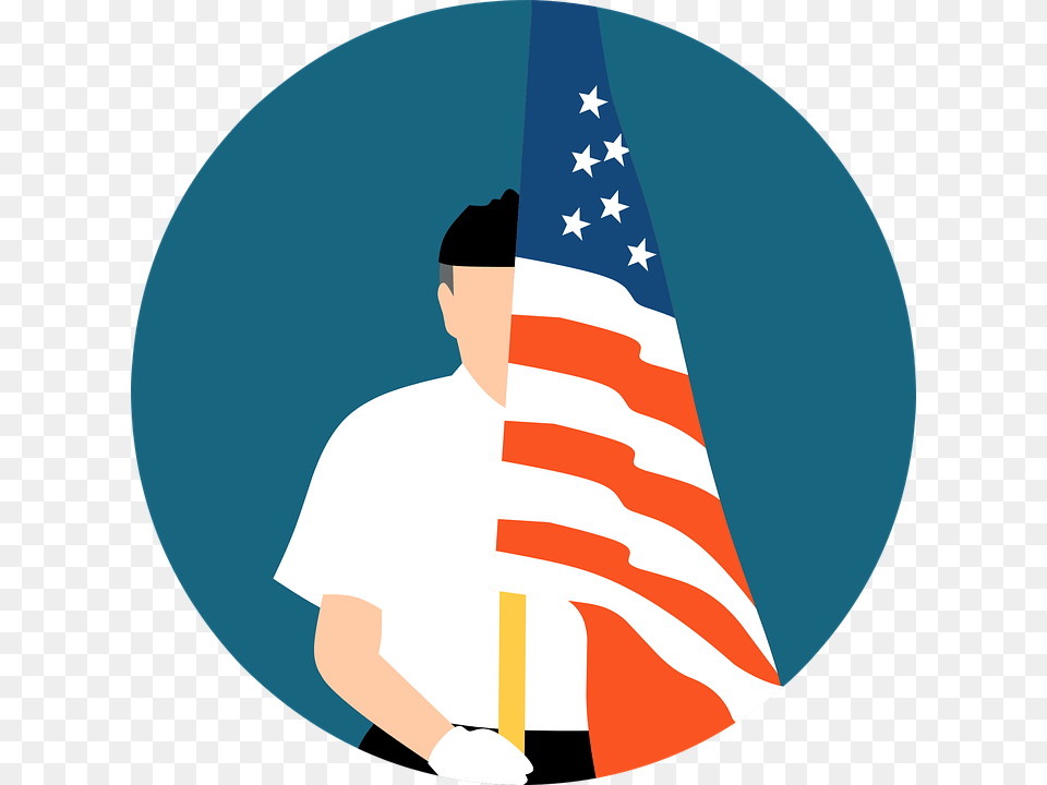 Memorial Day Vent Memorial Flag Icon Veteran Memorial Day Graphics Transparent, American Flag, Adult, Male, Man Png