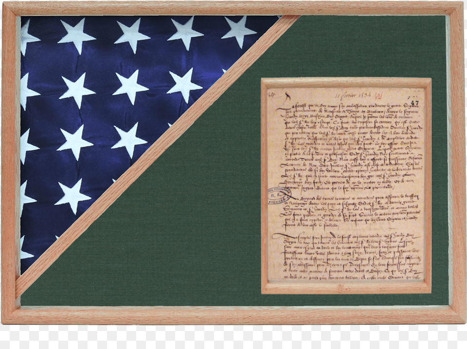 Memorial Flag And Document Display Case Flag, Text Free Png