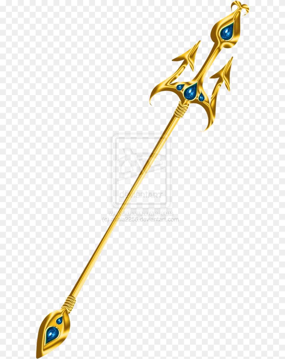 Memorial Of The Poseidon By Ashia2256 Poseidon Weapon, Sword, Trident, Blade, Dagger Free Transparent Png