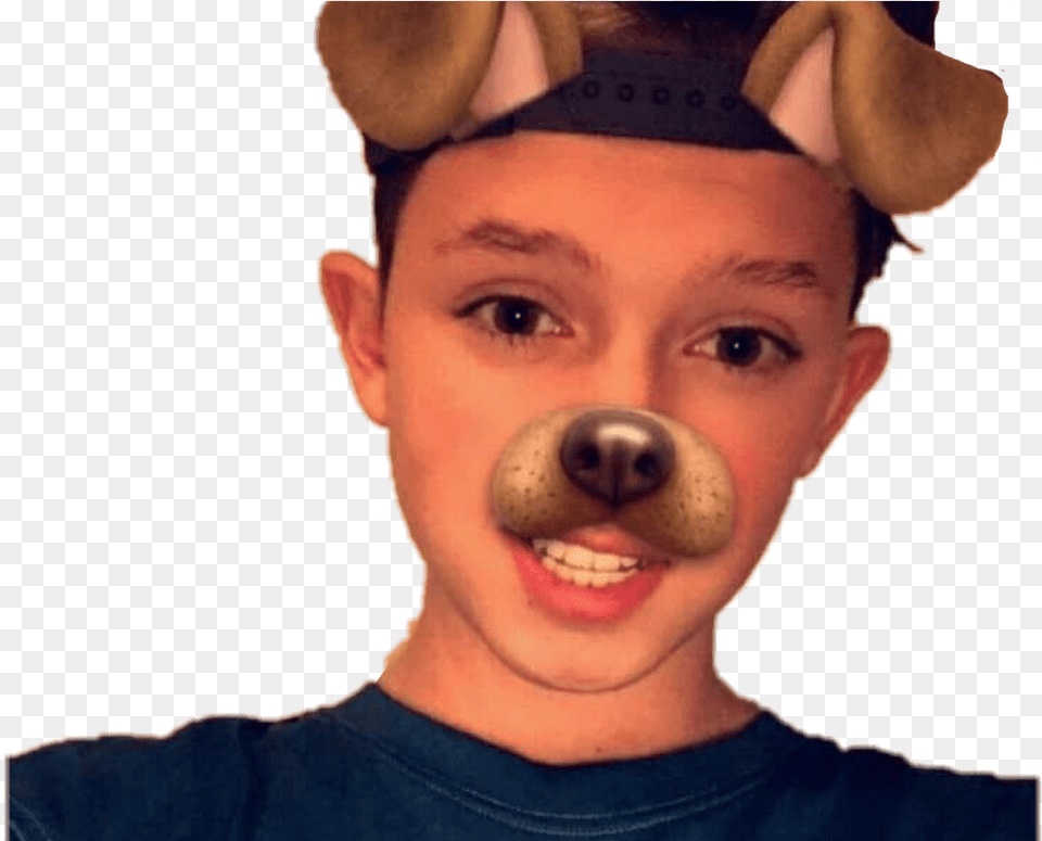 Memories Sticker Jacobsartorius Cute Dogfilter Snap Child, Adult, Photography, Person, Man Png Image