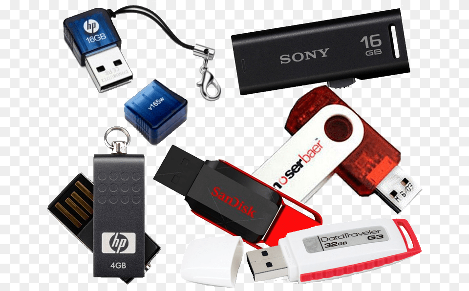 Memory Card And Pendrive Download Pen Drive All Company, Adapter, Electronics, Computer Hardware, Hardware Png Image