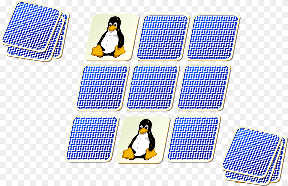 Memory Card Board Memory Game Clipart, Animal, Bird, Penguin, Electrical Device Png