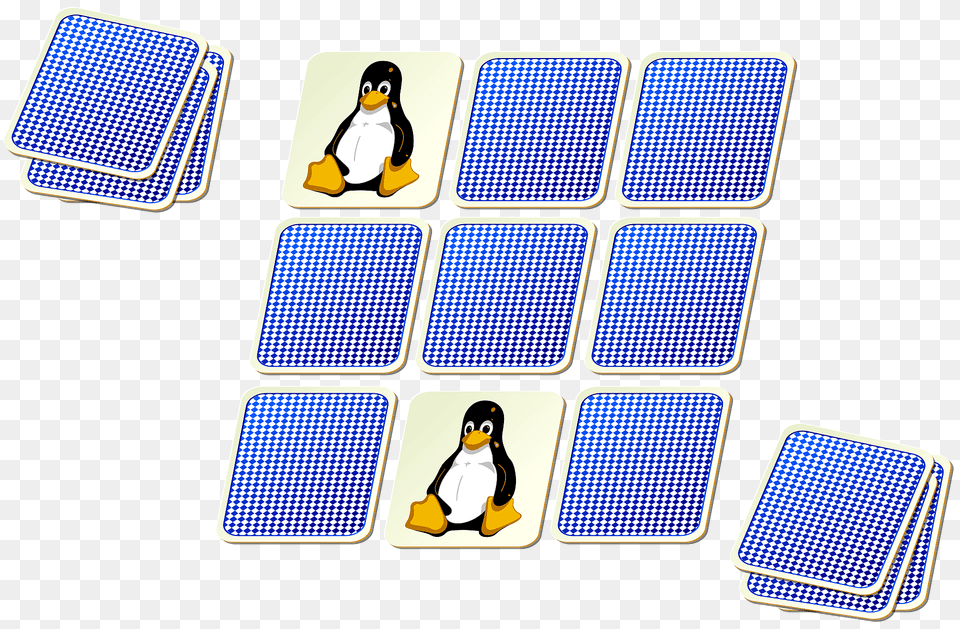 Memory Card Game Clipart, Animal, Bird, Penguin, Electrical Device Free Png
