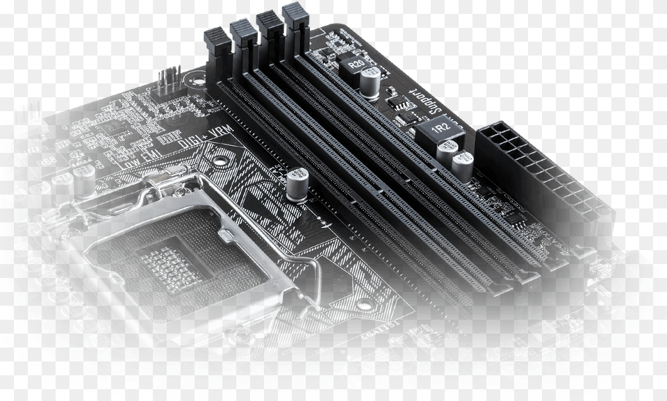 Memory Slot, Computer Hardware, Electronics, Hardware, Computer Free Transparent Png