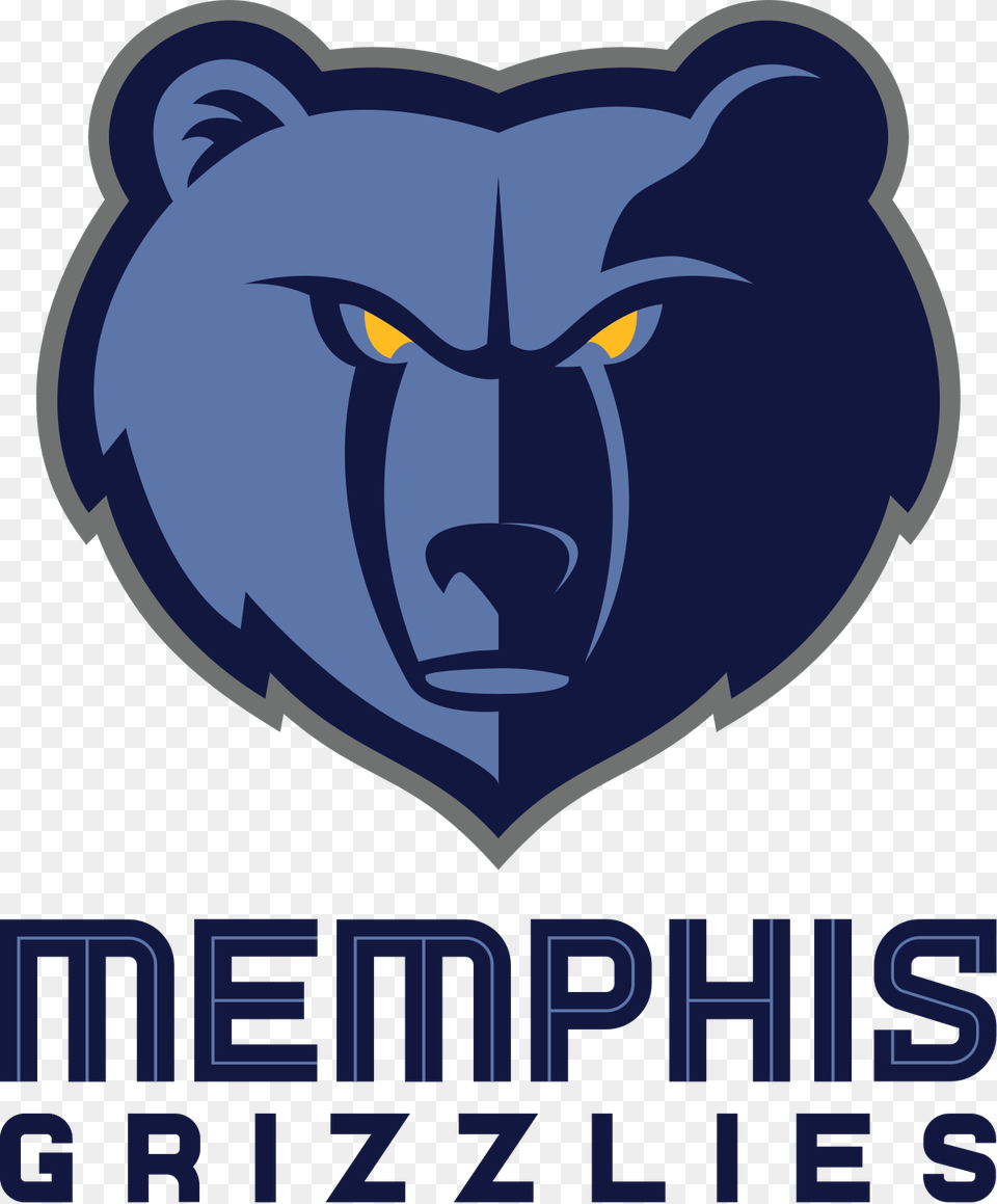 Memphis Grizzlies 2019 Logo, Animal, Fish, Sea Life, Shark Png Image