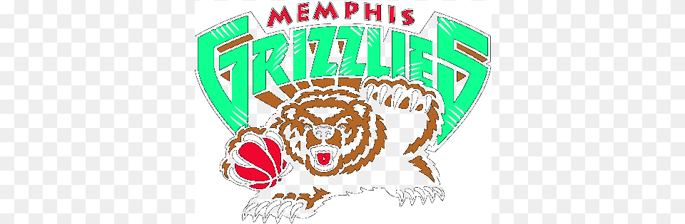 Memphis Grizzlies, Animal, Mammal, Wildlife, Face Free Png
