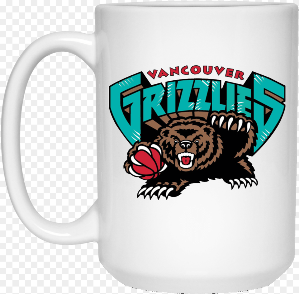 Memphis Grizzlies Logo 2002, Cup, Beverage, Coffee, Coffee Cup Png Image