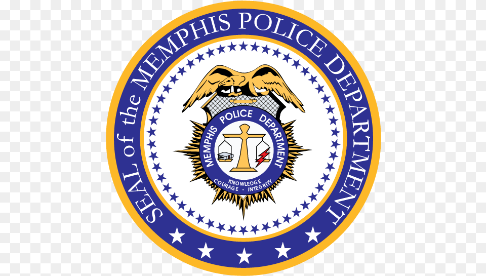 Memphis Police Department Seal, Badge, Emblem, Logo, Symbol Free Png