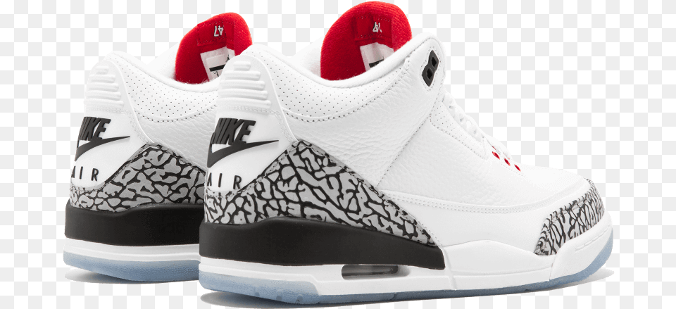 Men Air Jordan 3 Retro Nrg Free Throw Line, Clothing, Footwear, Shoe, Sneaker Png