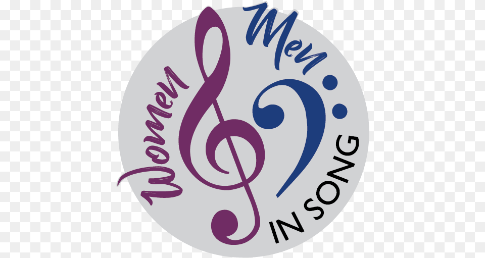 Men And Women In Song Treble Clef Image With Saga Music, Text, Symbol Free Png Download