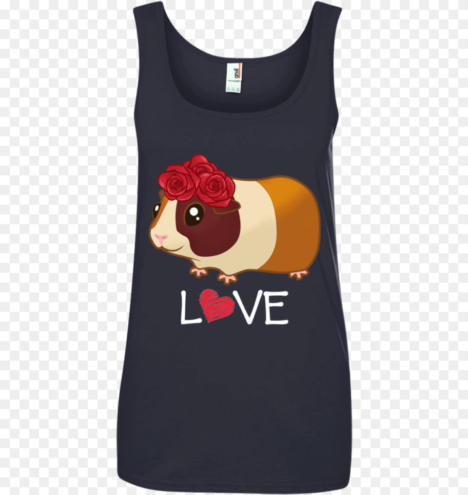 Men And Women S Guinea Pig Lover Shirt Funny Valentine T Shirt, Clothing, Tank Top, Person Png