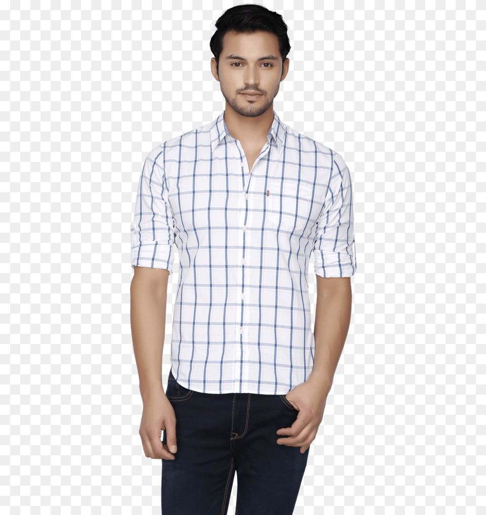 Men Casual Shirt Us Polo Chinese Collar Shirts, Clothing, Dress Shirt, Adult, Male Free Transparent Png