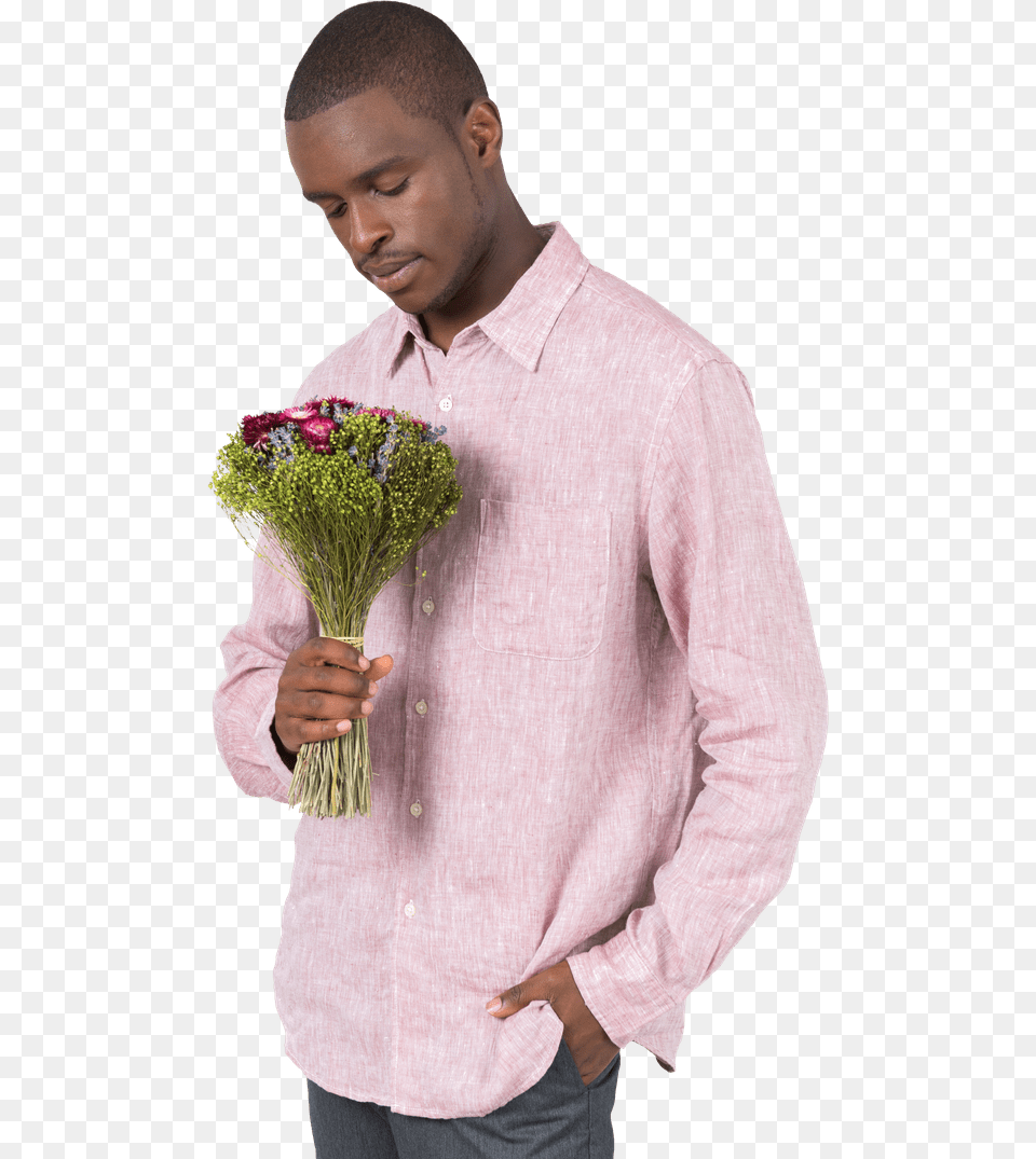 Men Gentleman, Flower Bouquet, Clothing, Shirt, Flower Free Png