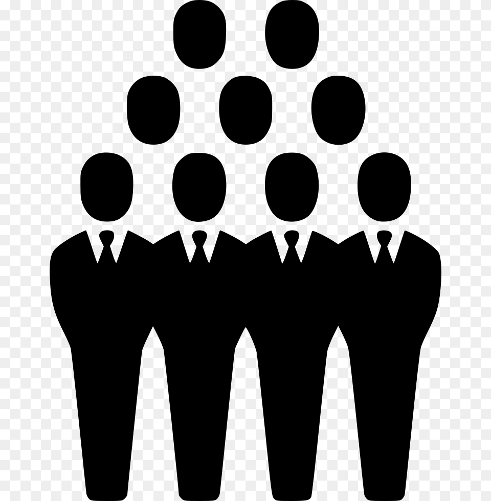 Men Group Community People Team Group Icon, Person, Stencil, Silhouette, Crowd Free Transparent Png