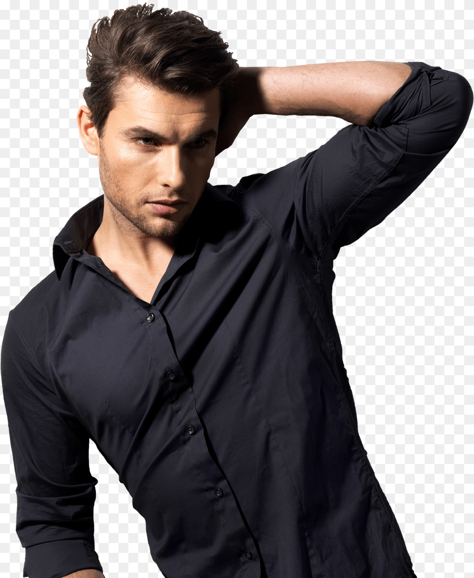 Men Hair Fall, Sleeve, Clothing, Shirt, Long Sleeve Free Transparent Png