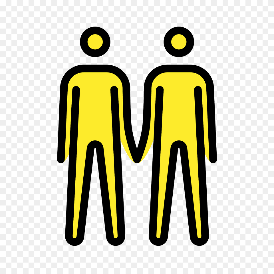 Men Holding Hands Emoji Clipart, Sign, Symbol Png