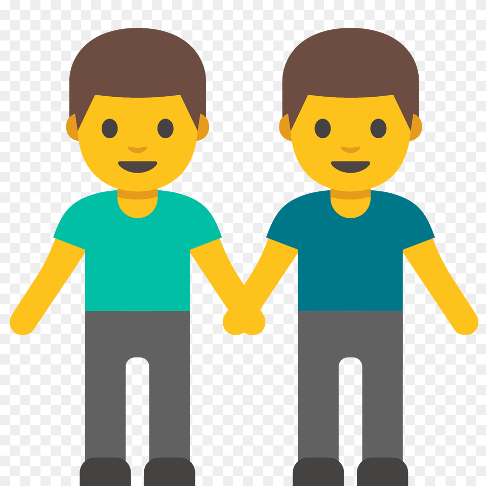 Men Holding Hands Emoji Clipart, People, Person, Photography, Face Free Png