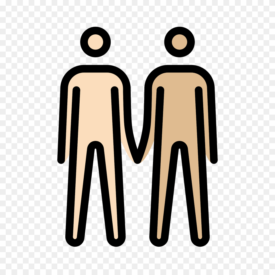 Men Holding Hands Emoji Clipart, Cutlery, Fork, Body Part, Hand Free Png