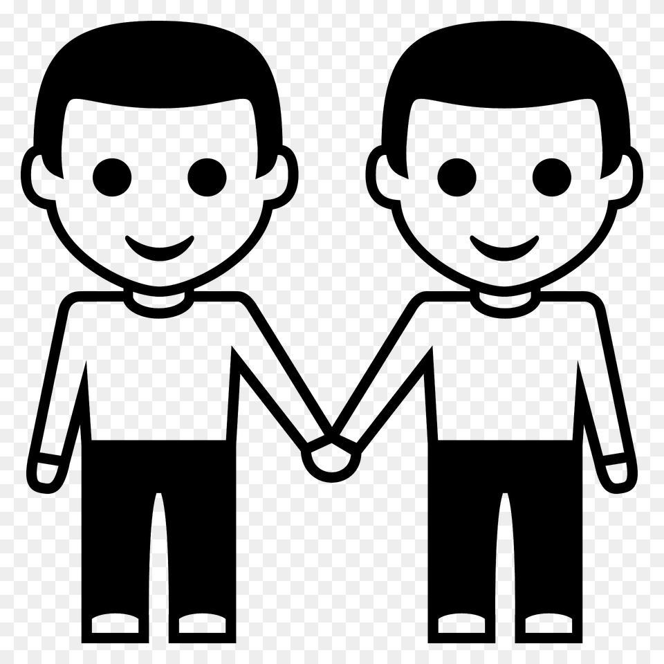 Men Holding Hands Emoji Clipart, Face, Head, Person Free Png Download