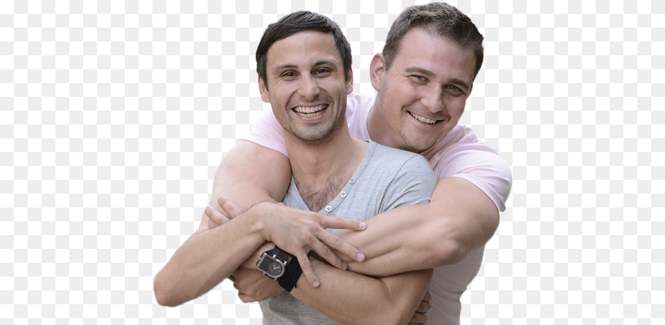 Men Hugging From Behind, Adult, Person, Body Part, Man Png
