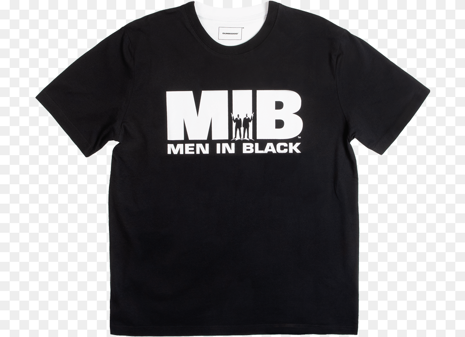 Men In Black Logo Tee Men In Black, Clothing, T-shirt, Shirt, Person Png Image