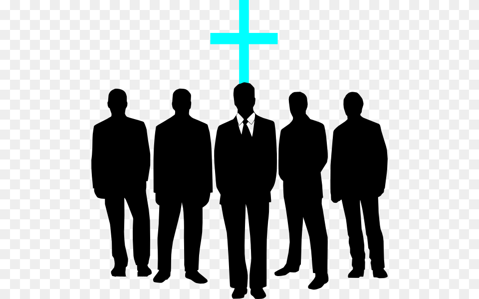 Men In Suits Clipart Transparent Male Chorus Clipart, People, Person, Silhouette, Adult Free Png