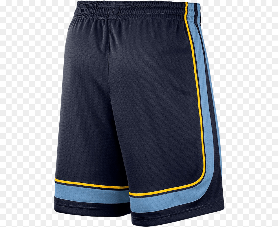 Men Memphis Grizzlies Navy Icon Edition Swingman Basketball Board Short, Clothing, Shorts, Swimming Trunks Png