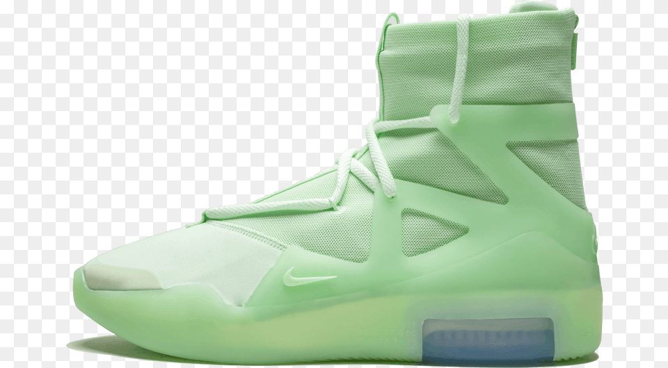 Men Nike Air Fear Of God 1 Frosted Spruce, Clothing, Footwear, Shoe, Sneaker Png Image