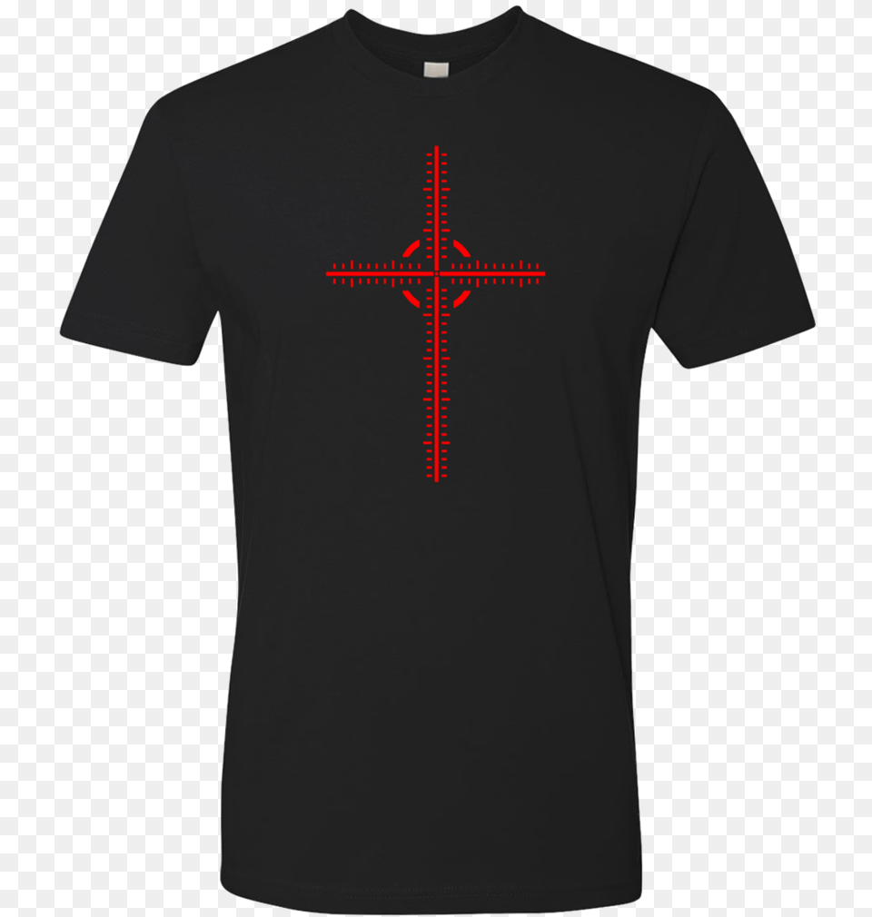 Men Of The West Reticle Cross T Shirt Mean Girls T Shirt Broadway, Clothing, Symbol, T-shirt Free Transparent Png