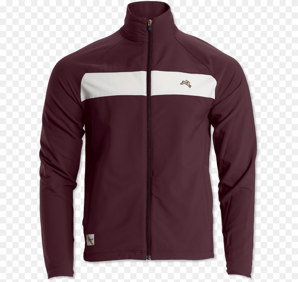 Men On Body Eliot Track Jacket Wine Polar Fleece, Clothing, Coat, Maroon, Long Sleeve Free Transparent Png