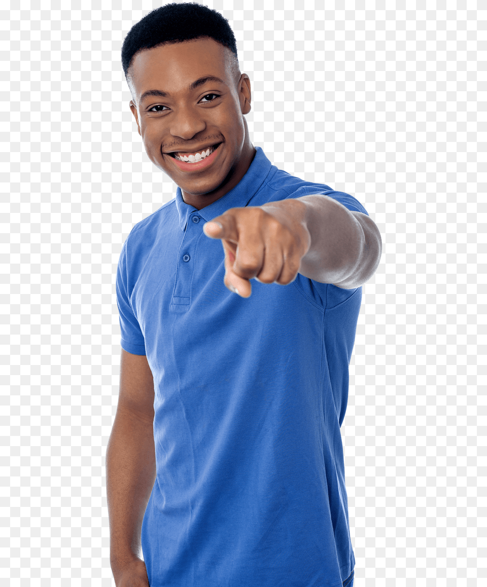 Men Pointing Front Man Pointing Finger, Smile, Person, Head, Happy Free Png