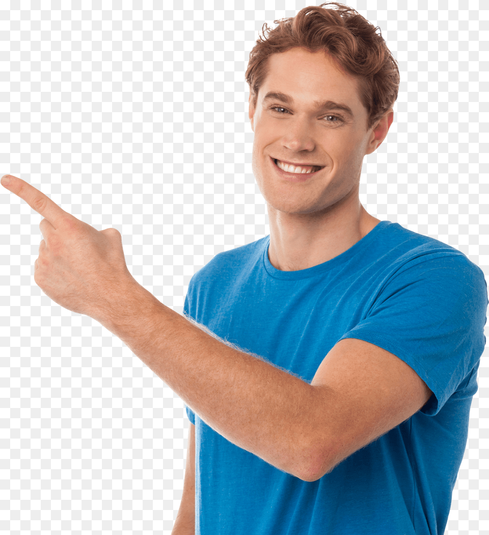 Men Pointing Left Image Person Pointing Transparent Background Free Png Download