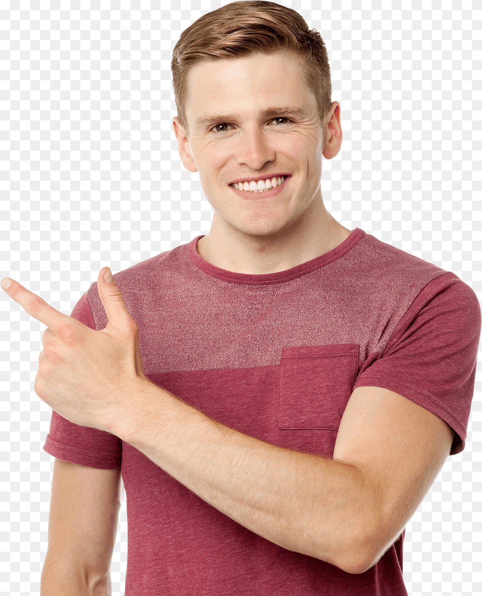 Men Pointing Left Man Pointing Left Png