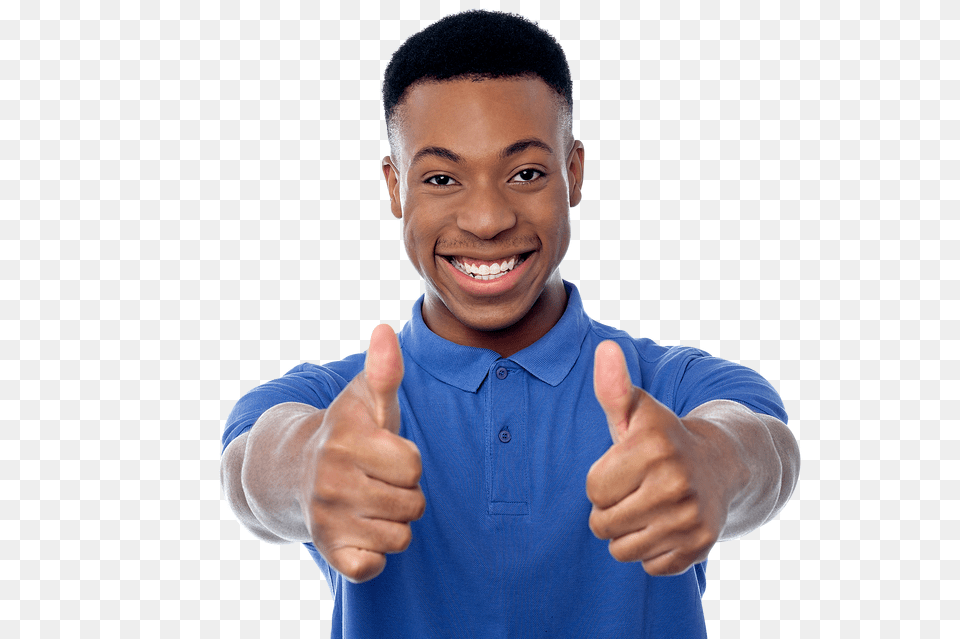 Men Pointing Thumbs Up Free Png Download