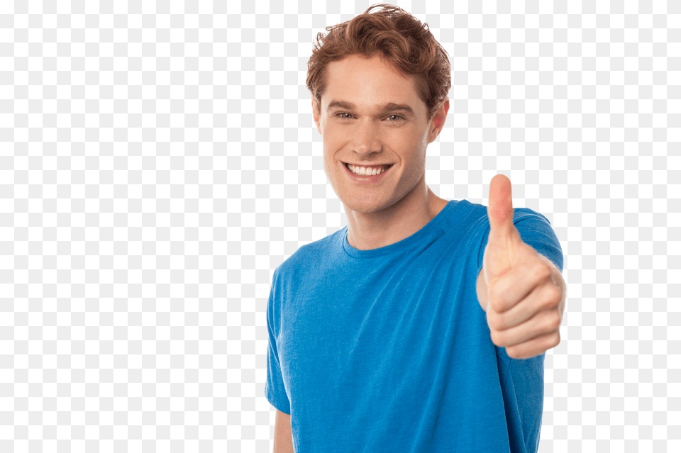 Men Pointing Thumbs Up Image Free Transparent Png