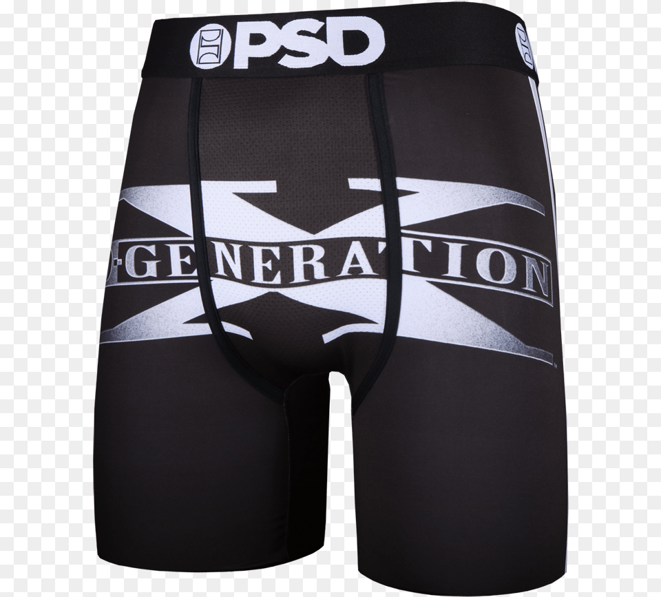 Men S Black And White Boxer Brieftrunk Board Short, Clothing, Swimming Trunks, Adult, Male Free Png Download