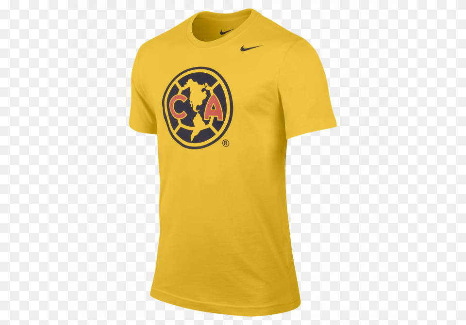 Men S Club America Tee Yellow Coolest Soccer Jersey 2019, Clothing, Shirt, T-shirt Free Png Download