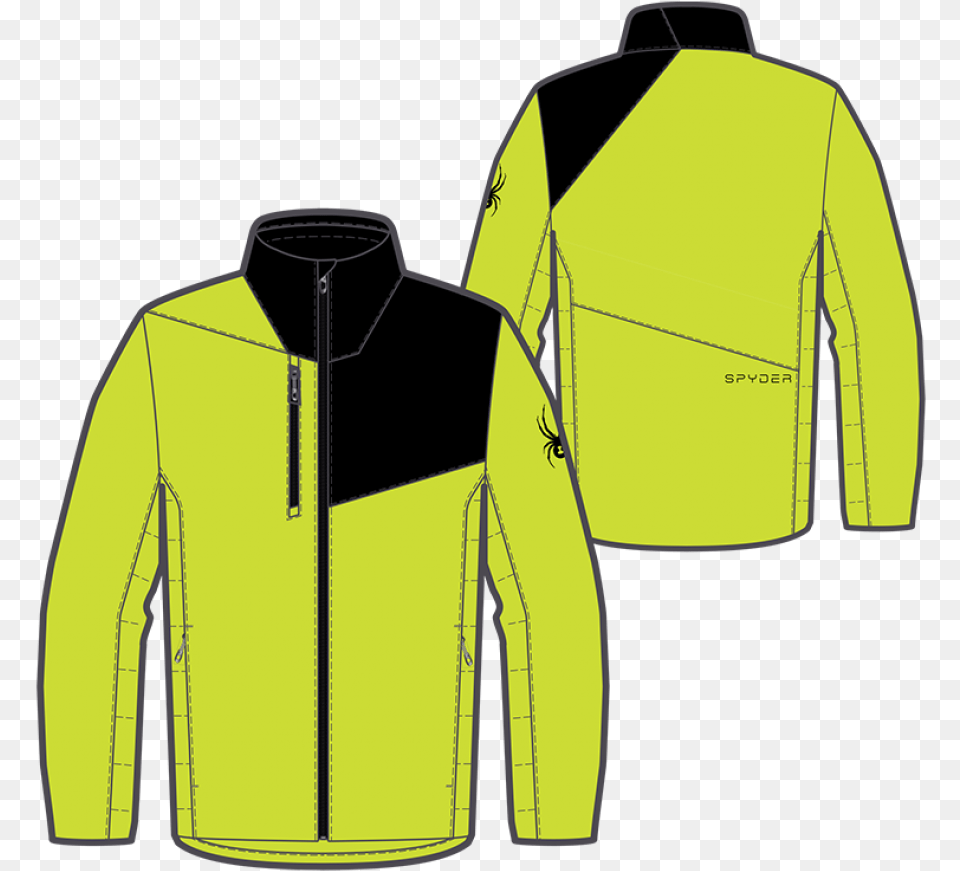 Men S Gtx Softshell Jacket Sweatshirt, Clothing, Coat, Fleece, Knitwear Free Transparent Png