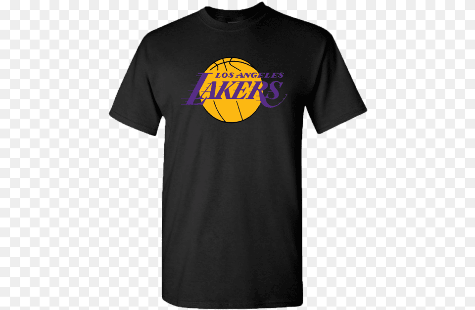 Men S La Lakers Logo Lebron James Jersey T Shirt, Clothing, T-shirt Png