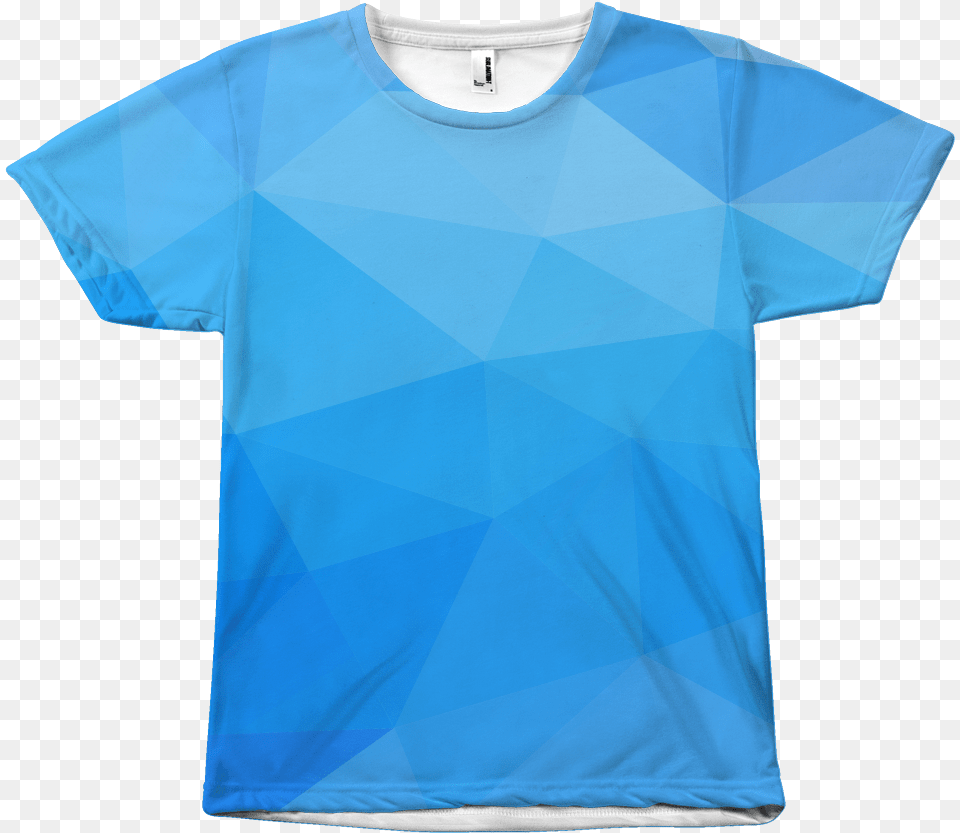 Men S Low Poly T Shirt Active Shirt, Clothing, T-shirt Free Transparent Png