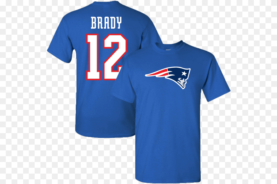 Men S New England Patriots Logo Tom Brady, Clothing, Shirt, T-shirt, Jersey Free Png Download