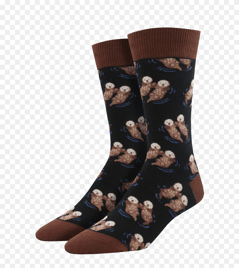 Men S Significant Otter Socks Cute Otter Socks, Clothing, Hosiery, Sock, Footwear Free Transparent Png