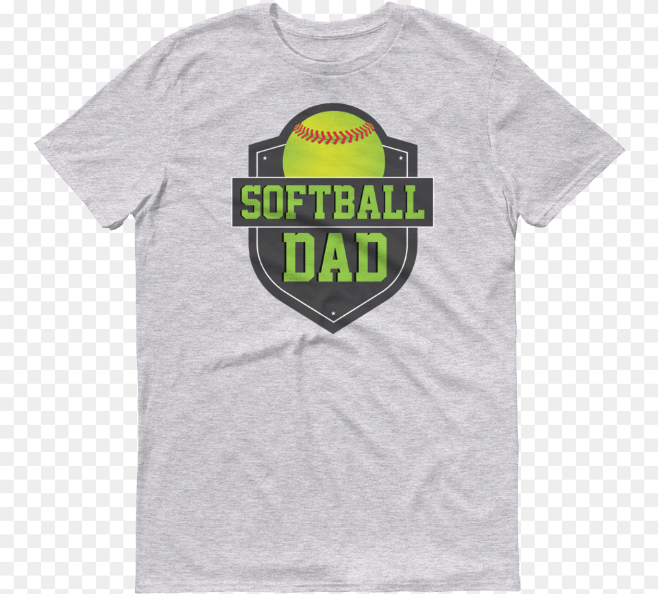 Men S T Shirt Dads Mens Tshirt College Softball, Clothing, T-shirt, Ball, Sport Free Png Download