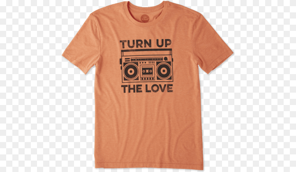 Men S Turn Up The Love Cool Tee T Shirt, Clothing, T-shirt Png