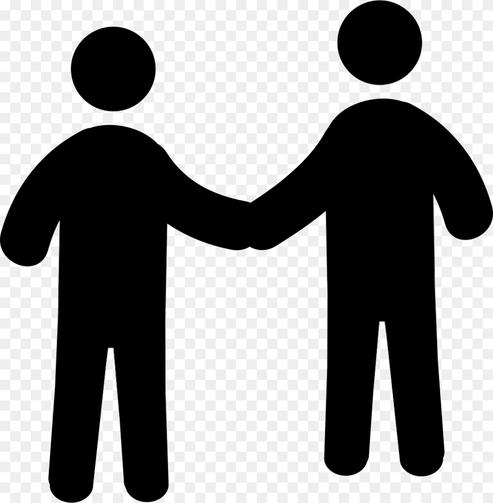 Men Shaking Hands Comments Two People Shaking Hands Icon, Body Part, Hand, Person, Silhouette Free Png
